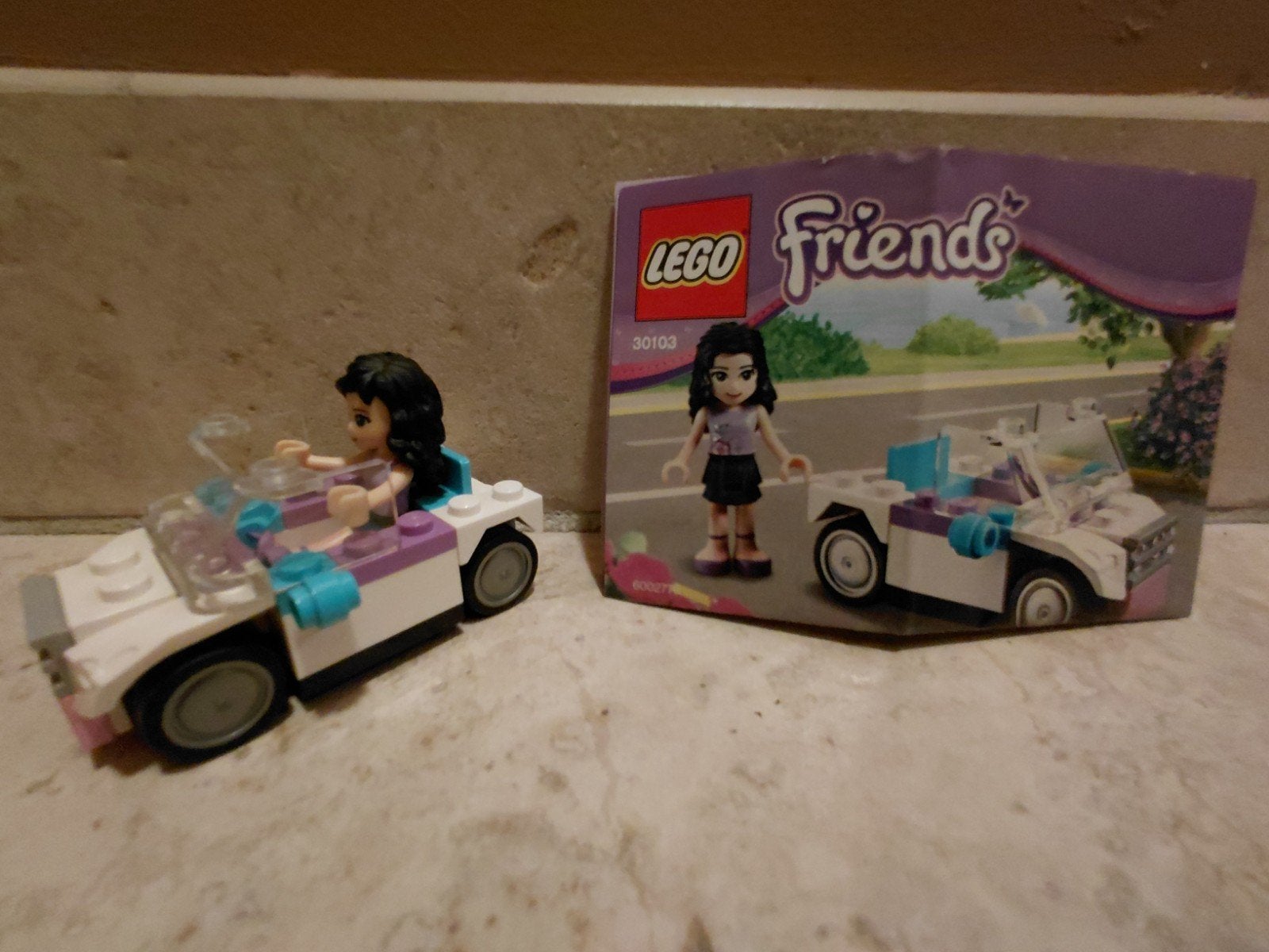 Lego Friends 30103- Emma's auto, Kinderen en Baby's, Ophalen of Verzenden, Complete set, Duplo, Friends