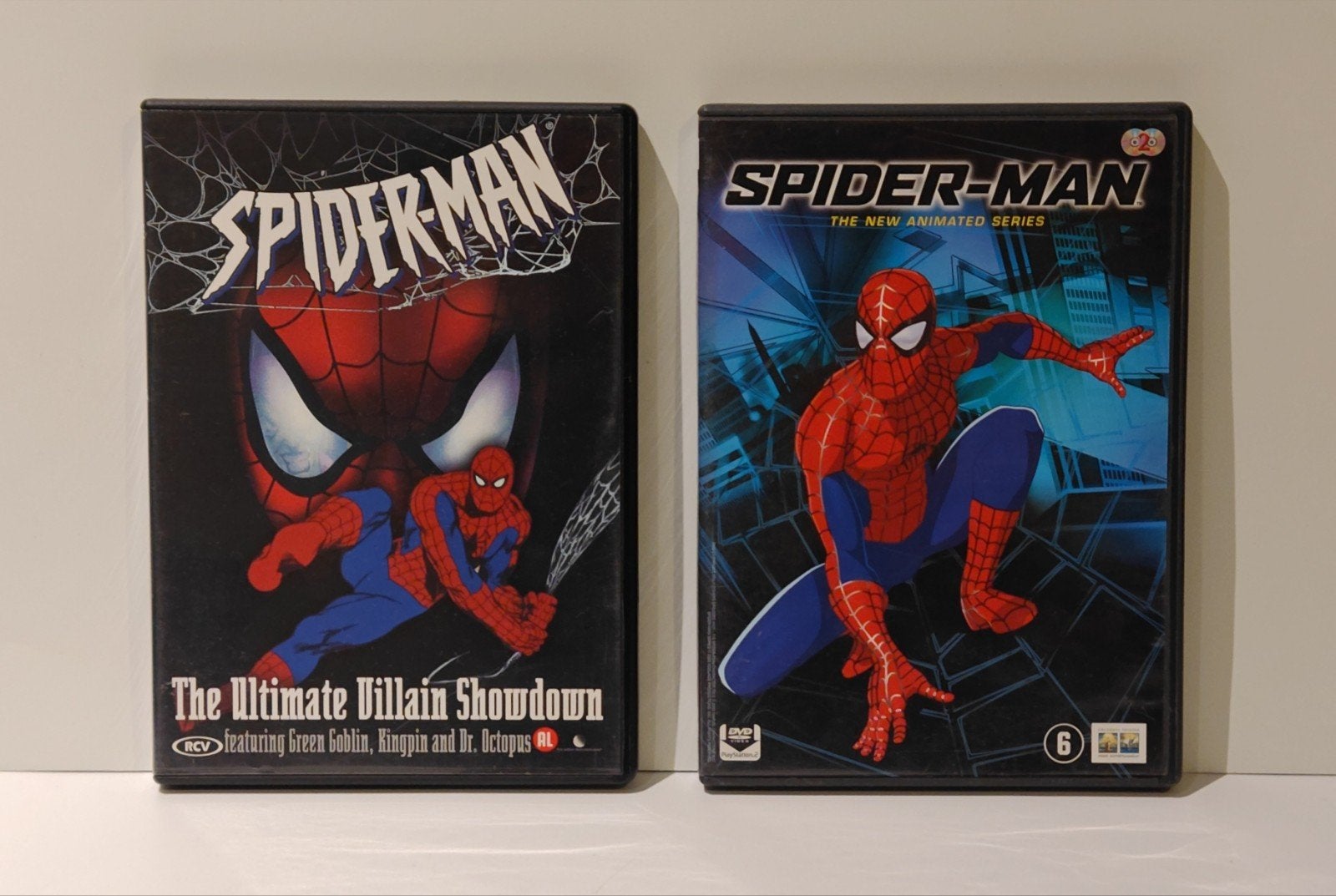 Spider-Man DVD's The Ultimate Villain Showdown New Animated, Ophalen of Verzenden, Zo goed als nieuw, Extra's