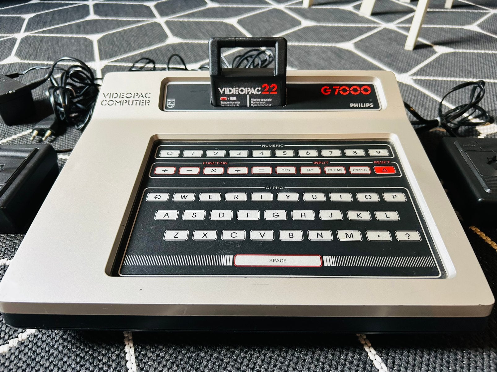 Philips Videopac G7000 retro spelcomputer, Ophalen, Philips