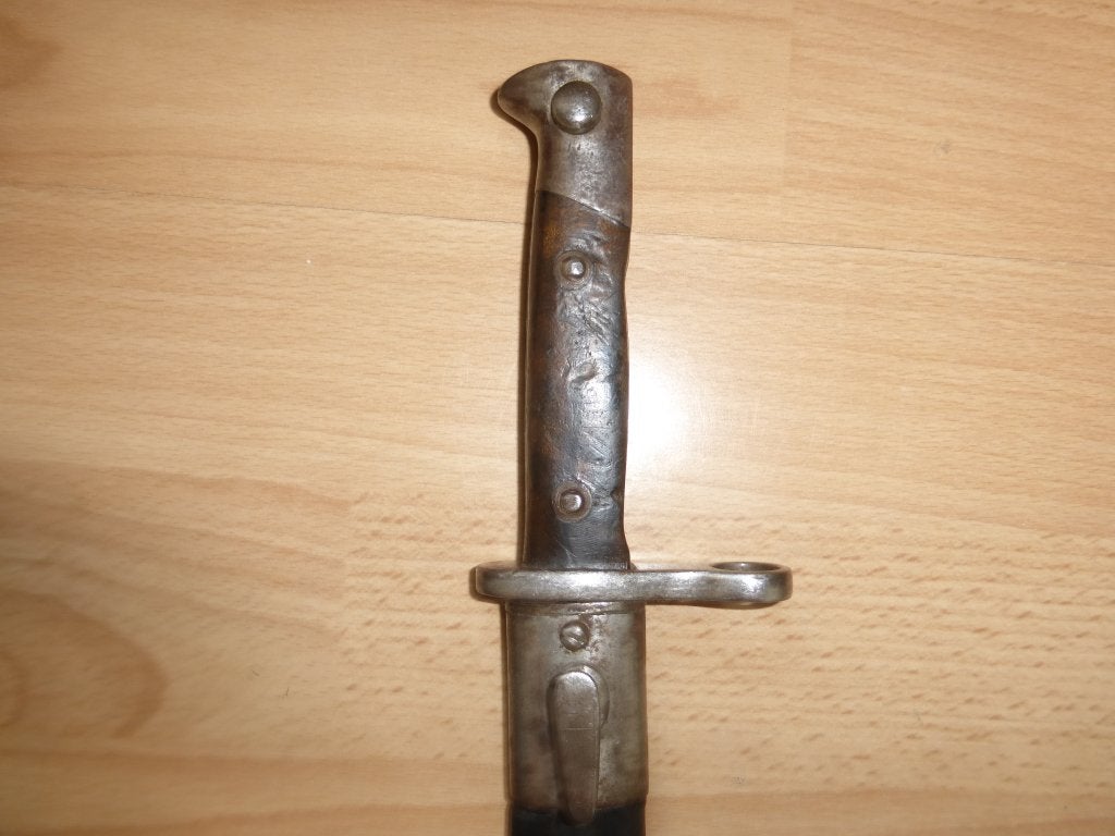 Bajonet Spanje Mauser 1892 Gemaakt in Duitsland, Verzamelen, Verzenden, Landmacht, Mes of Dolk