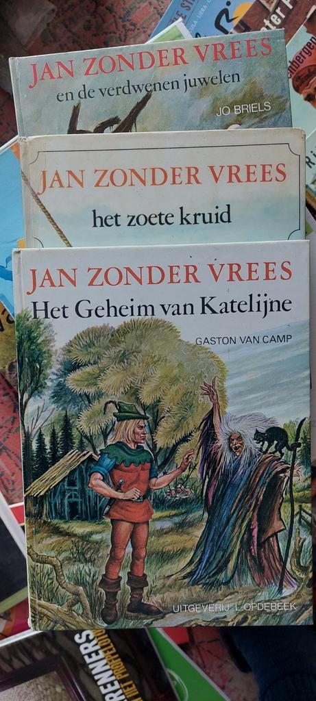 Jan zonder vrees   3 boeken, Ophalen of Verzenden
