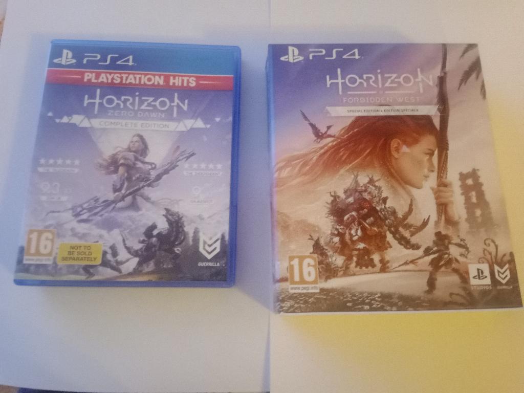 Lot de jeux Horizon PS4, Games en Spelcomputers, Ophalen, Zo goed als nieuw, Vanaf 16 jaar