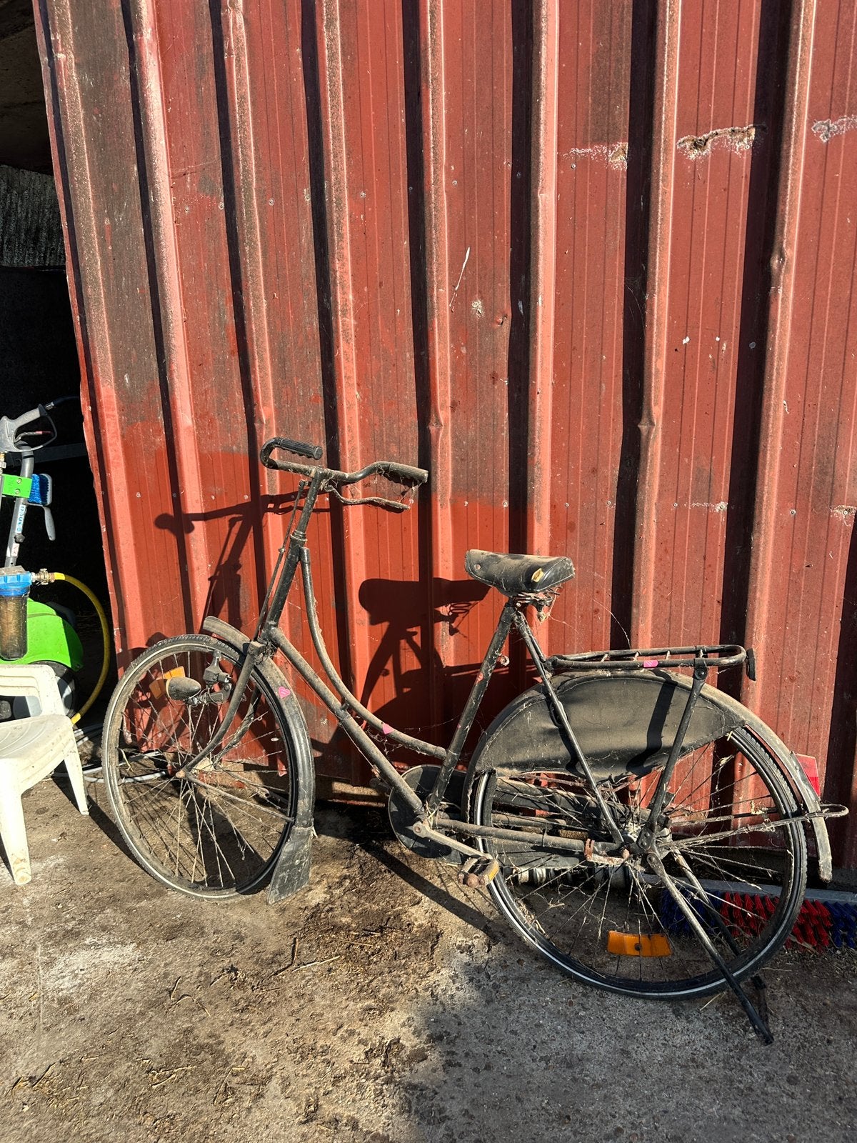 Oude vintage damesfiets – restauratieproject / decoratie, 55 tot 59 cm, Ophalen, Velgrem, Jaren '60 of nieuwer