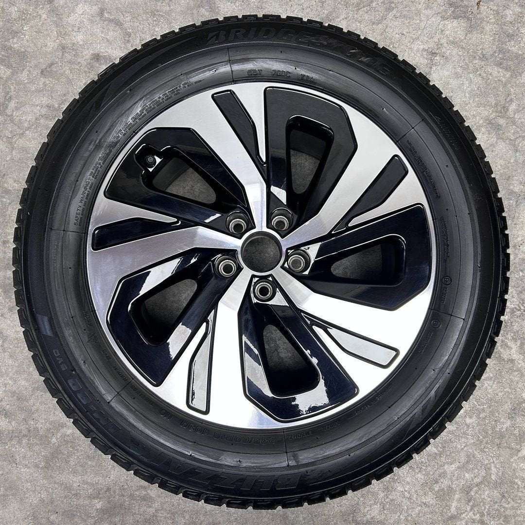18 inch originele Falun velgen + winterbanden VW ID.4, 18 inch, Gebruikt, -, -