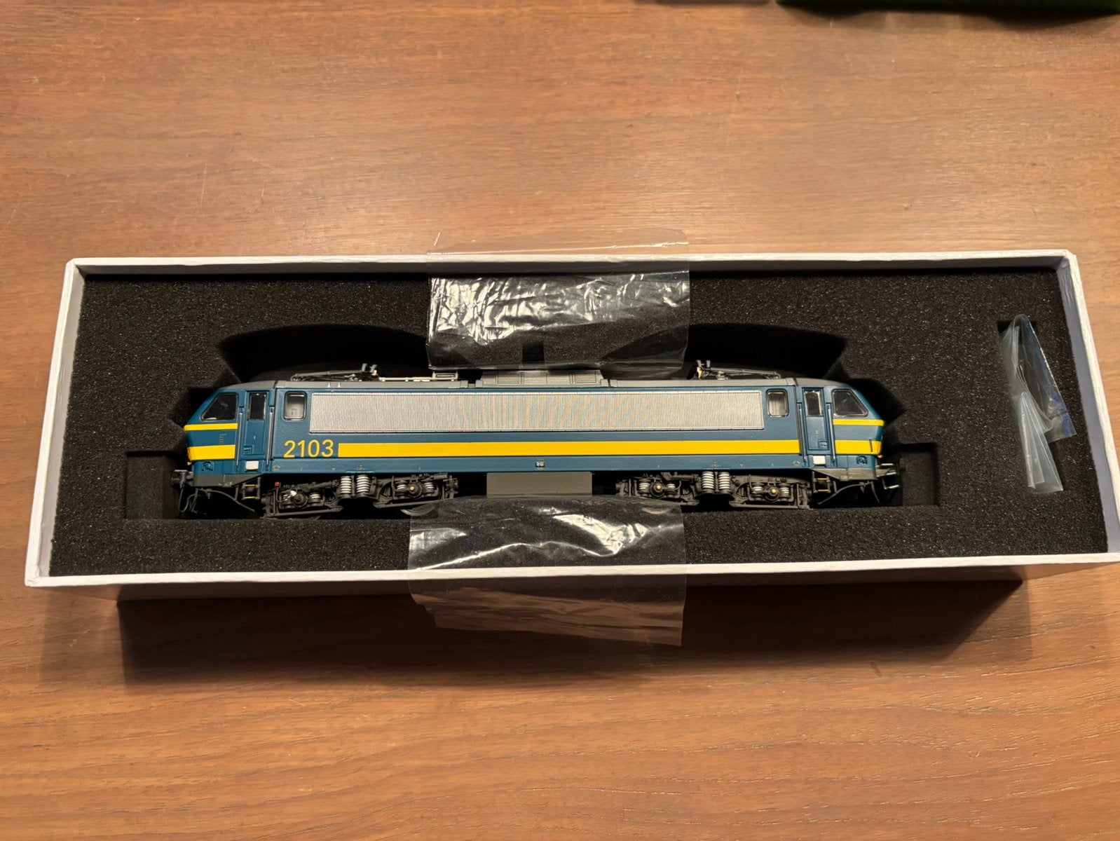 LS models 12571 - NMBS 2103 (AC/3R digitaal), Overige merken, Wisselstroom, Gebruikt, Locomotief