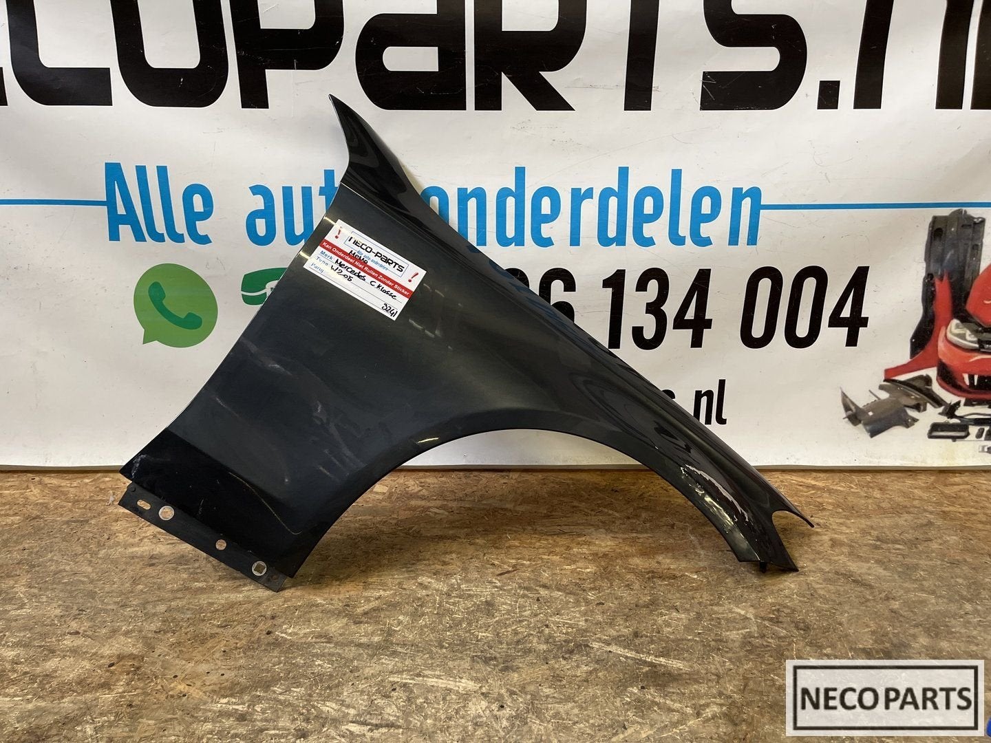 MERCEDES C KLASSE W205 A205 ZIJSCHERM SPATBORD ORIGINEEL, Gebruikt, -, Ophalen of Verzenden, Spatbord