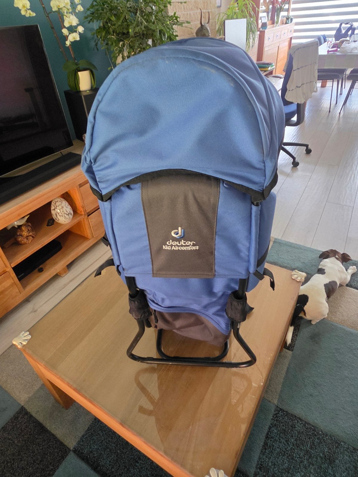 Deuter kinder rugzak, Enlèvement