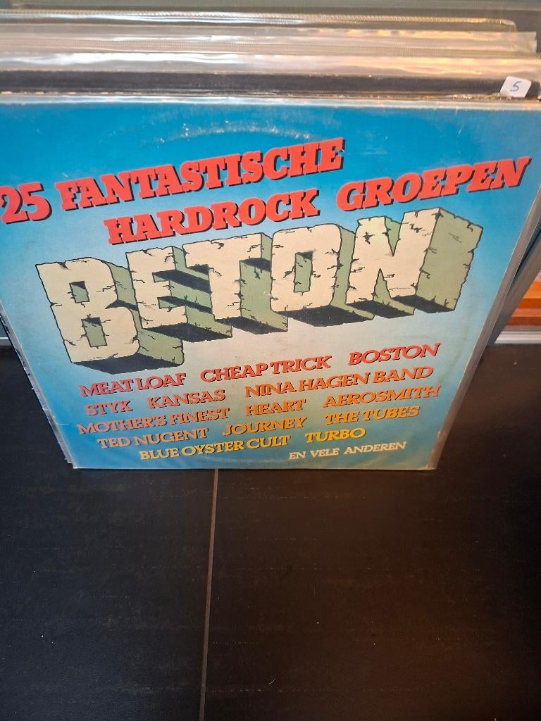 lp - various - beton - 2lp, Originele persing, Gebruikt, Ophalen of Verzenden, 1970 - 1979