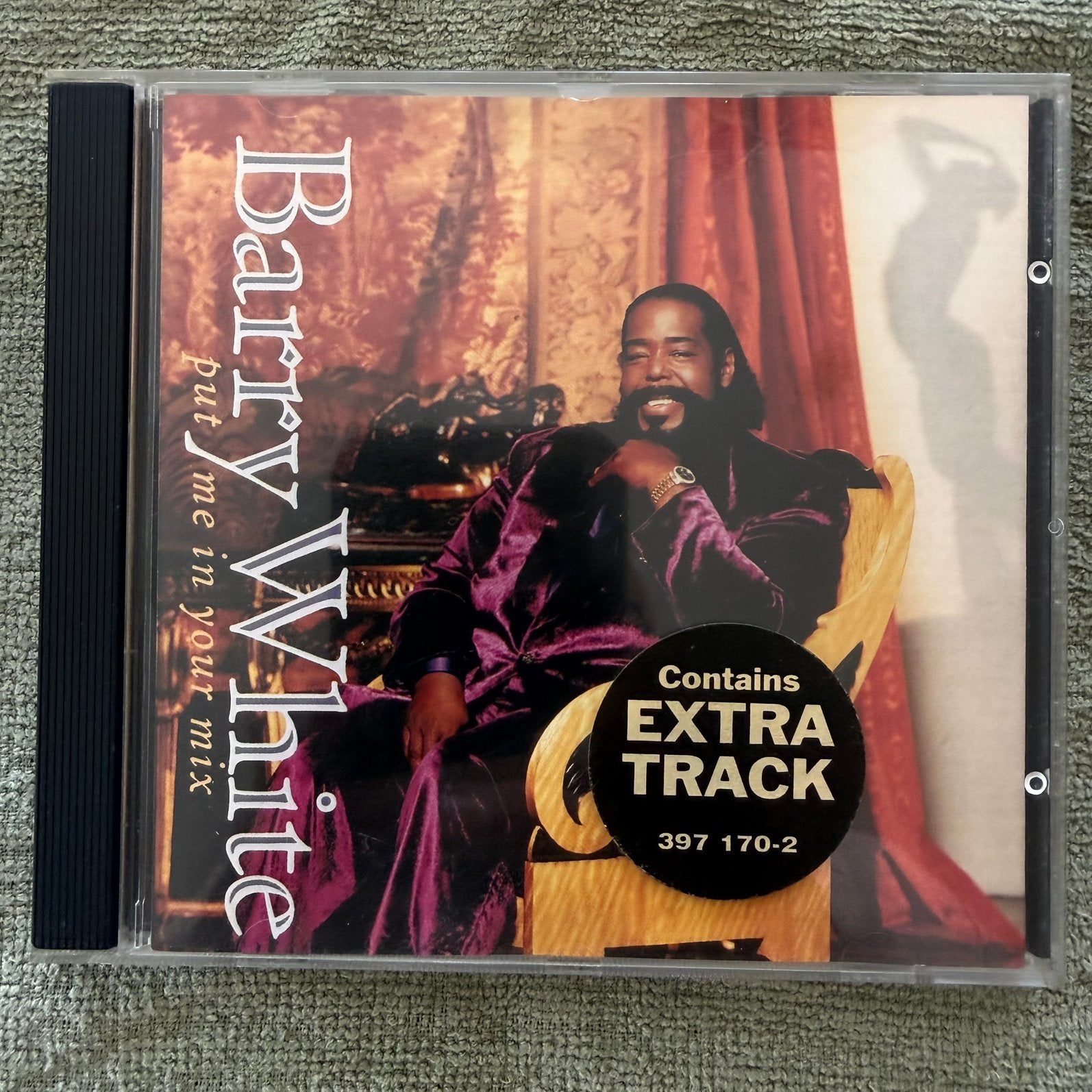 C.D. Barry White, Enlèvement ou Envoi, Comme neuf, Digipak