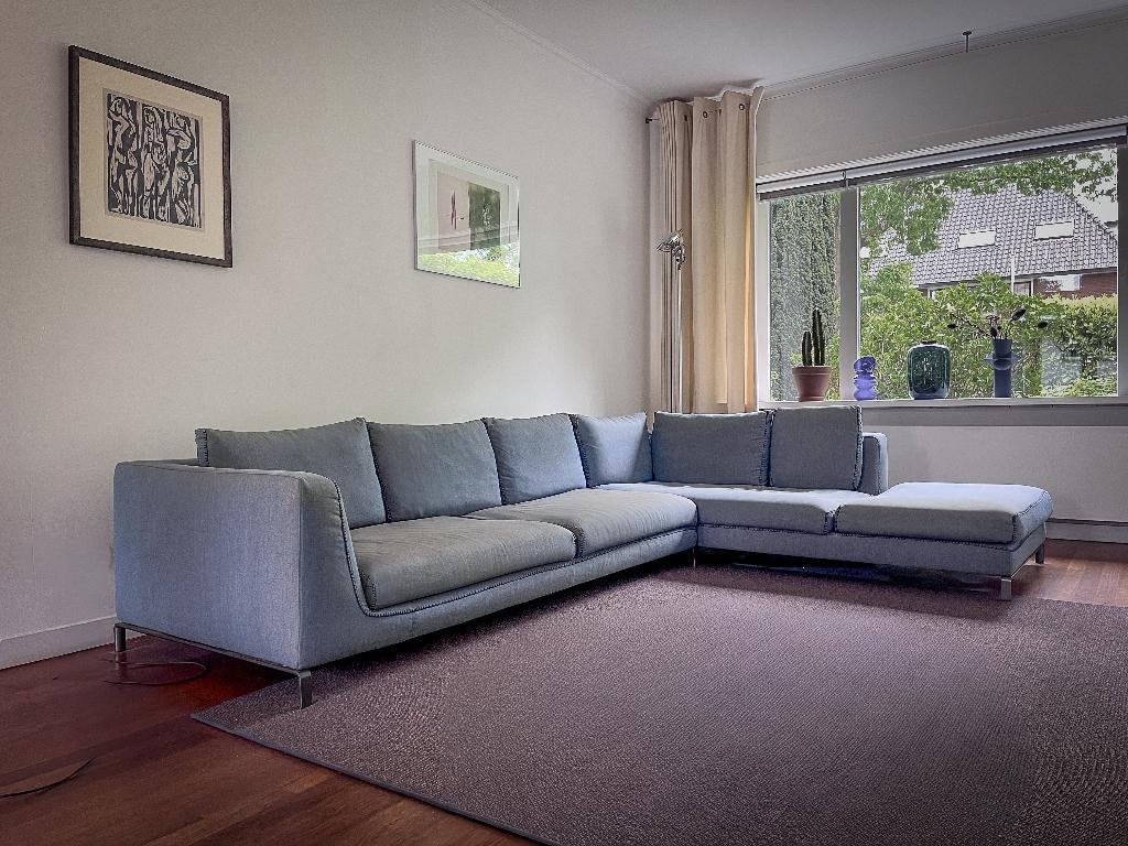 Canapé d'angle Ray de B&B Italia  rembourré en tissu Kvadrat, Enlèvement, Utilisé, Tissus, Design hoekbank van B&B Italia, Ray, ontwerp Antonio Citterio.