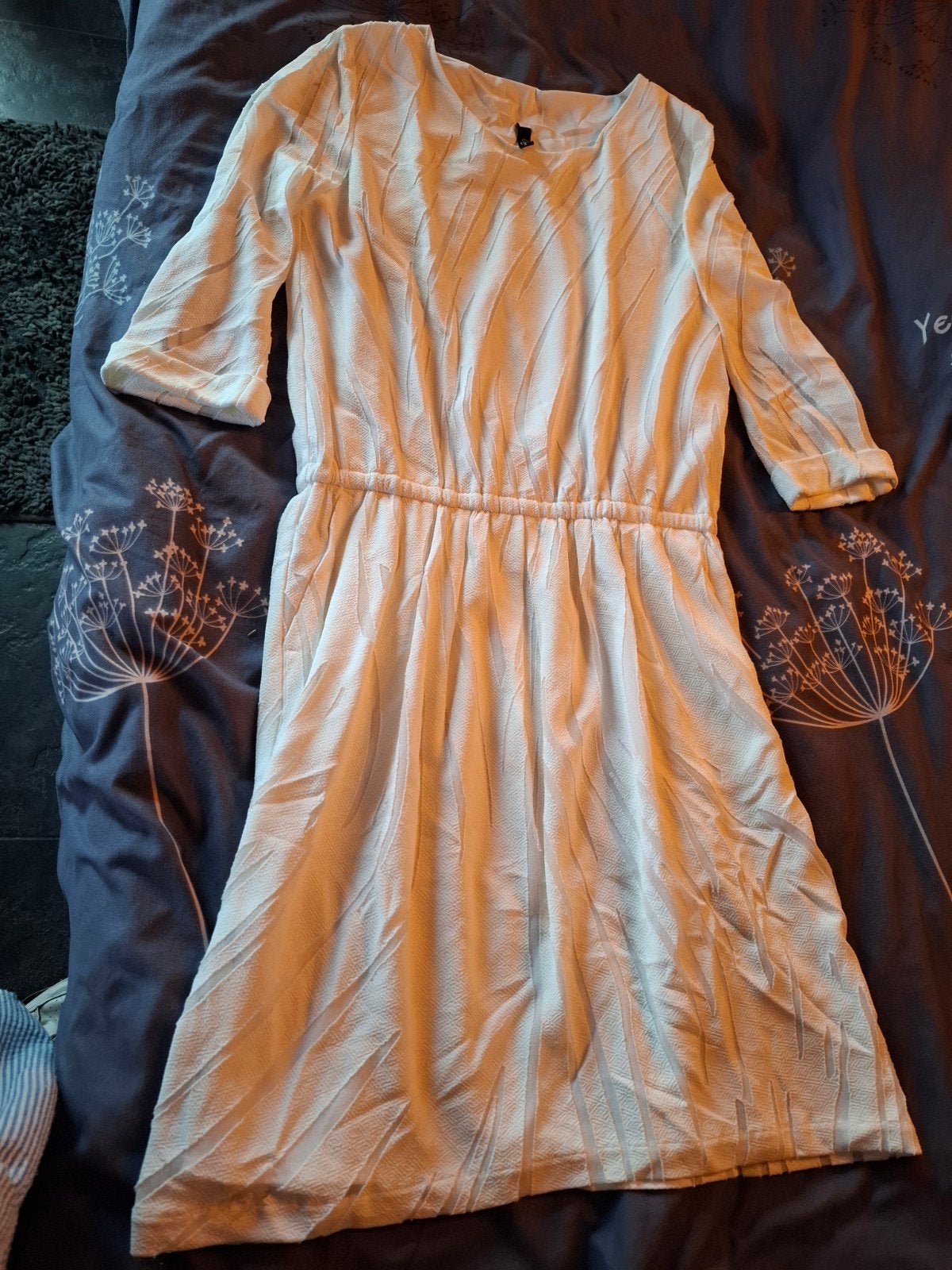 Blue Bay witte jurk maat 38 nieuw!, Kleding | Dames, Blue bay, Ophalen, Maat 38/40 (M), Wit