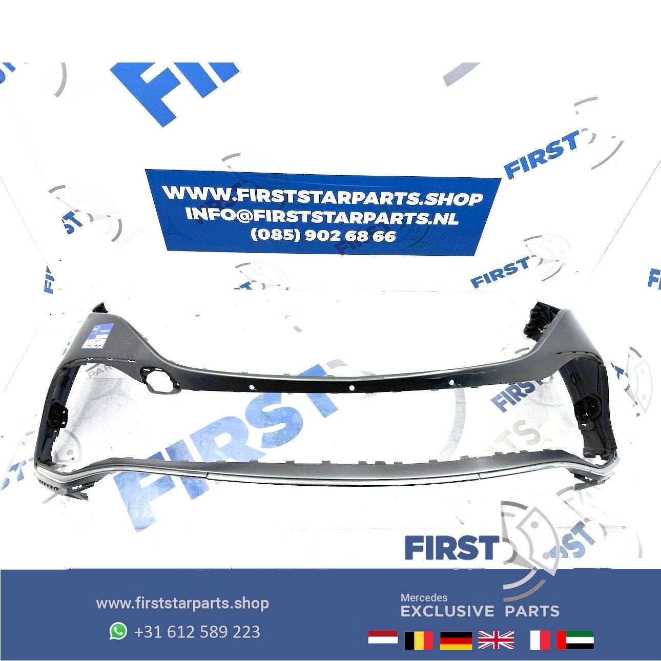 X243 Bumper Mercedes EQB W243 AMG A2438856901 Voorbumper WIT
