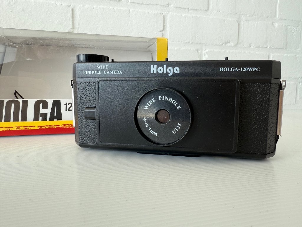 Holga 120WPC Wide-Angle Pinhole Camera, Audio, Tv en Foto, Fotocamera's Analoog, Ophalen of Verzenden, Nieuw, Spiegelreflex, Overige Merken