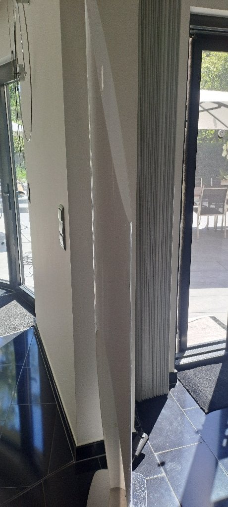 Design vloerlamp, Ophalen, Kunststof, Design, Zo goed als nieuw