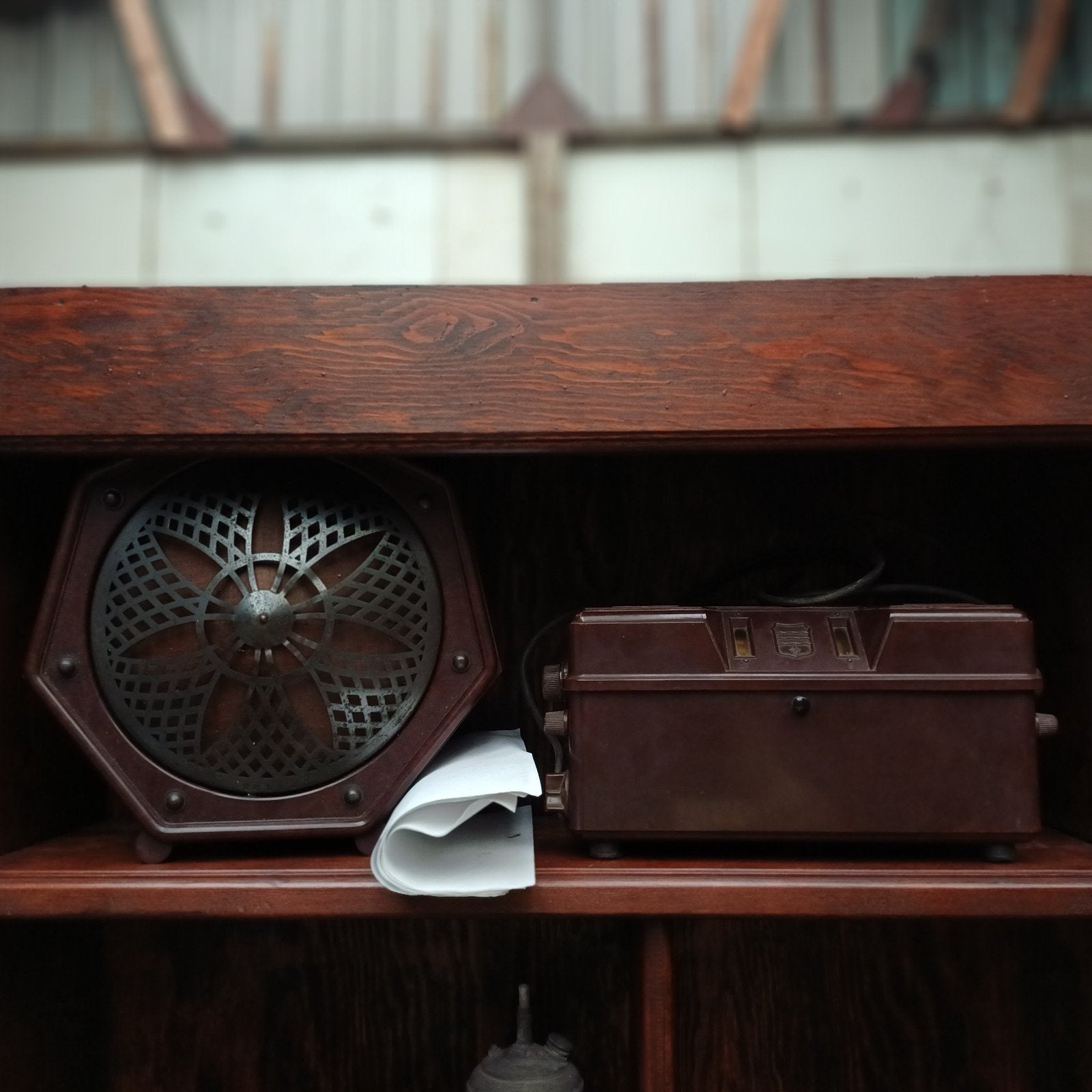 Philips radio type 2531 bouwjaar 1930, Ophalen