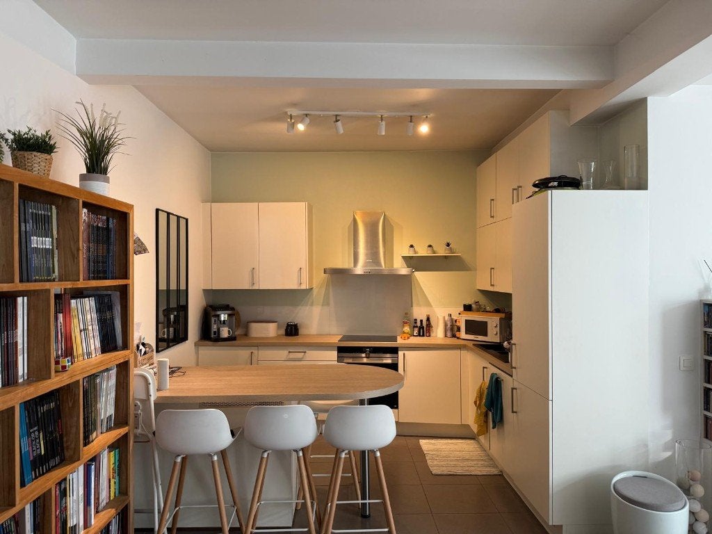 Cuisine équipée, Avec îlot, Composite, Enlèvement, Utilisé