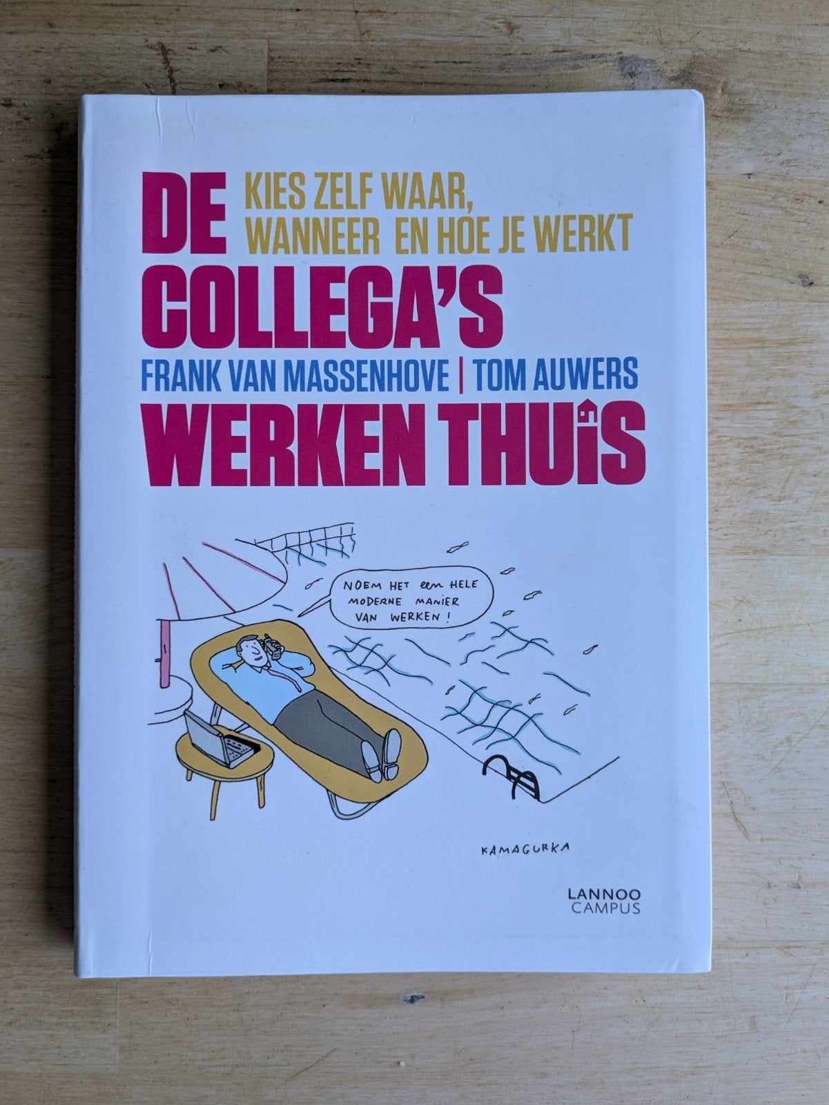 T. Auwers & Van Massenhoven - De collega's werken thuis, Boeken, Advies, Hulp en Training, Ophalen of Verzenden, Tom Auwers; Frank Van Massenhove