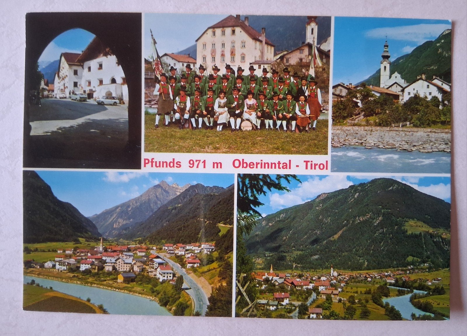 postkaart Oberinntal Tirol (Oostenrijk), Collections, Cartes postales | Étranger, Enlèvement ou Envoi, Autriche