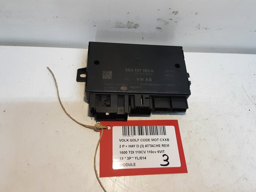 COMPUTER Volkswagen Golf VII (AUA) (5Q0907383H), Gebruikt, Volkswagen, Mevr. I. Hauben, Rue de l'Espoir 34 34
4030  GRIVEGNÉE, BE