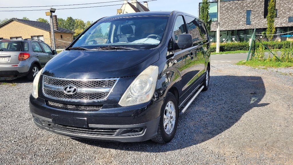 hyundai H1 2.5crdi 2008 6zitplaatsen AIRCO PDC TREKHAAK, Stof, https://public.car-pass.be/vhr/2d2a0a06-e3e0-4ae8-9311-b69fe43f25ea