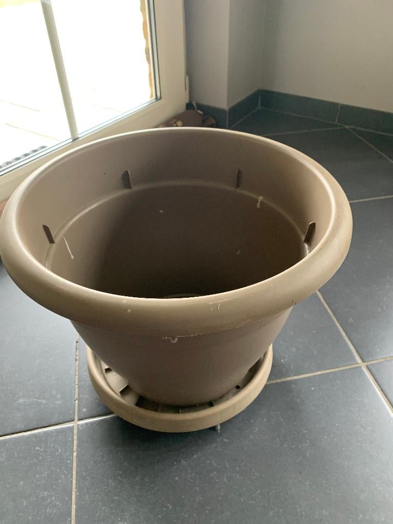 bloempot ELHO 40cm, Ophalen, Kunststof, 40 cm of meer, Rond