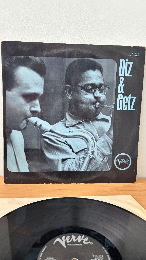 LP - Diz & Getz - Diz et Getz, Enlèvement ou Envoi, Utilisé, Jazz, LP