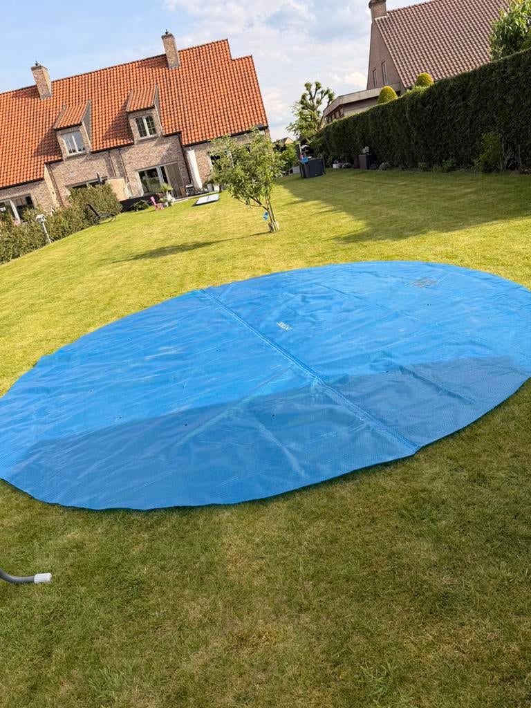 Intex solar cover rond, Ophalen, Zo goed als nieuw, Rond