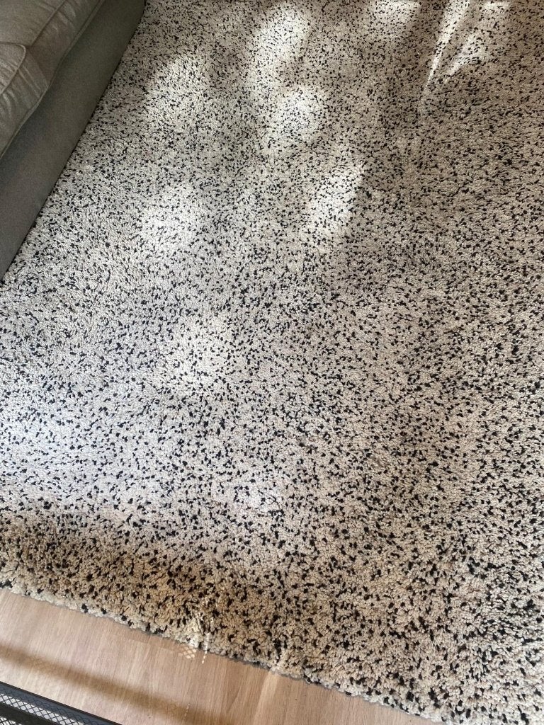 IKEA hoogpolig tapijt 240  175 cm, Huis en Inrichting, Ophalen, Zo goed als nieuw, 200 cm of meer, Beige