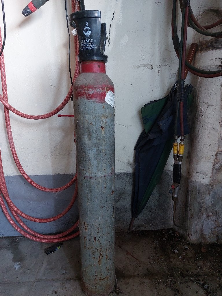 Bonbonne d'acétylène, Bricolage & Construction, Enlèvement, Utilisé