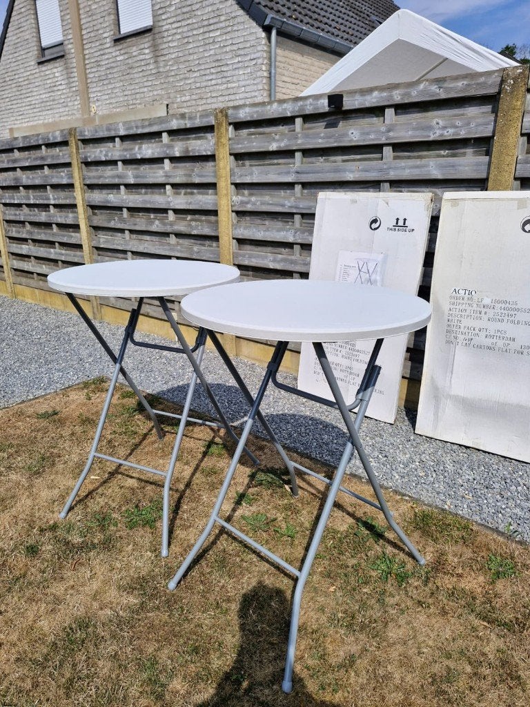 opplooibare staan tafels voor feestjes, Hobby en Vrije tijd, Ophalen, Zo goed als nieuw, Overige typen