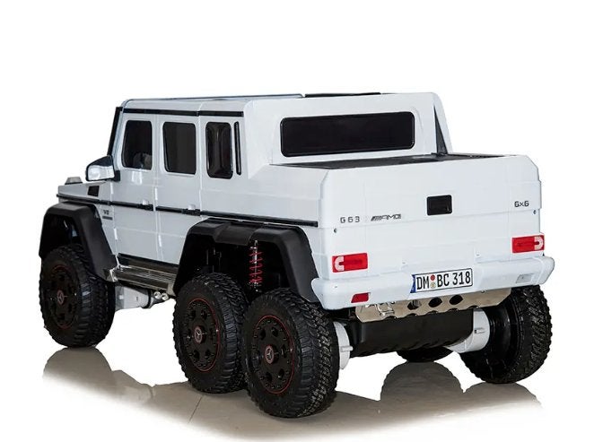 Voiture électrique enfant • MERCEDES G63 6 roues • 2x12V 7Ah