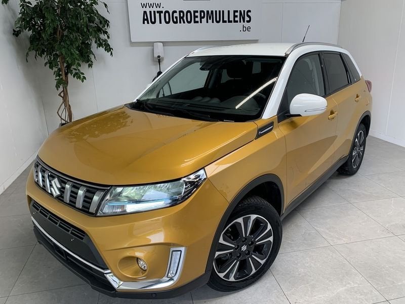 Suzuki Vitara Grand Luxe Xtra HYBRID 2WD Aut (MY23), Auto's, 75 kW, Gebruikt, Leder en Stof, Bedrijf