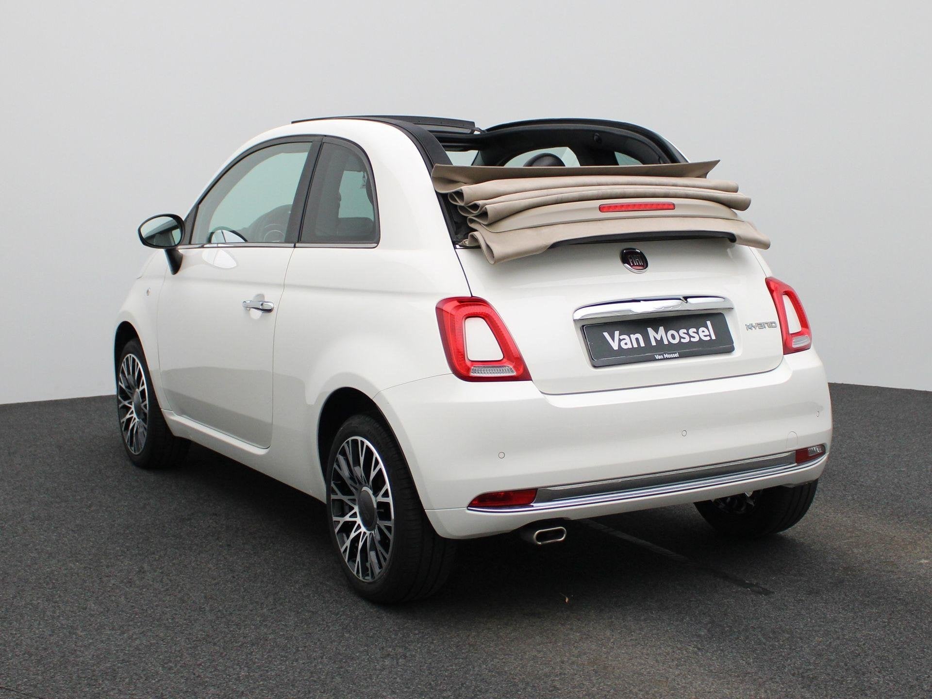 Fiat 500C 1.0 Hybrid 70 Dolcevita, Auto's, Voorwielaandrijving, 4 zetels, Stof, Gebruikt