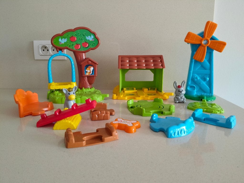 Vtech thema boerderij/boomhaard, Ophalen