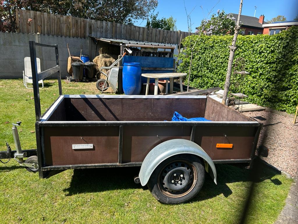 Aanhangwagen te koop, Enlèvement, Comme neuf