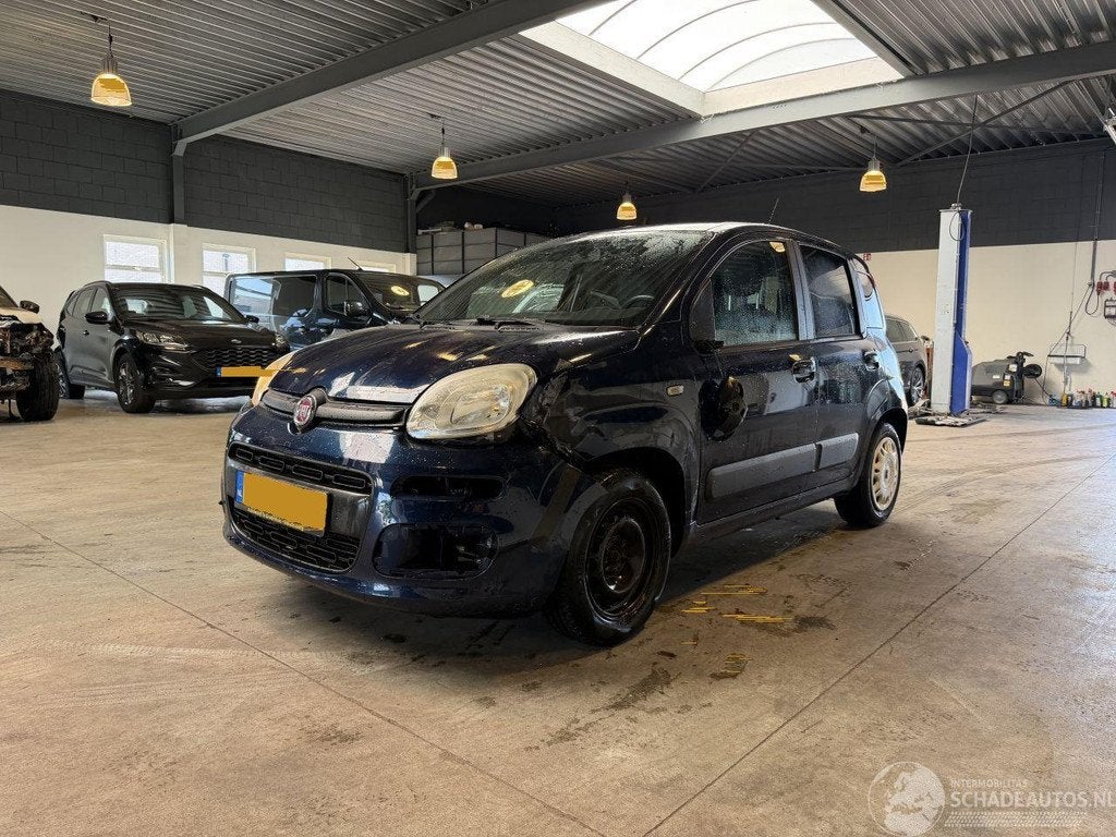 Fiat Panda 0.9 TwinAir (bj 2014), Auto diversen, Ongevalwagen, Fiat, Handgeschakeld, Benzine, Monovolume, Blauw
