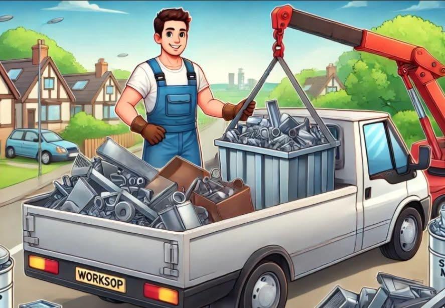 Gratis ophalen van oud ijzer en metalen