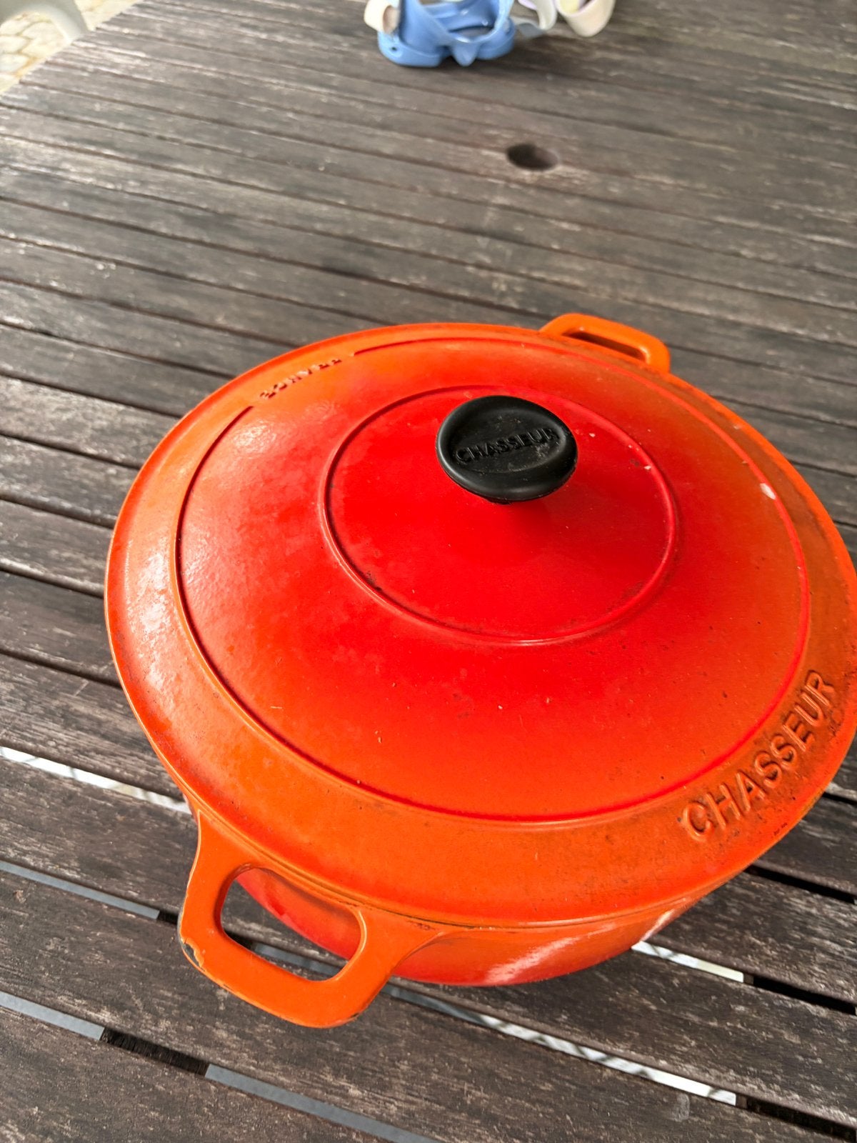 Gratis pot chasseur, Maison & Meubles, Cuisine | Casseroles & Poêles, Enlèvement, Utilisé