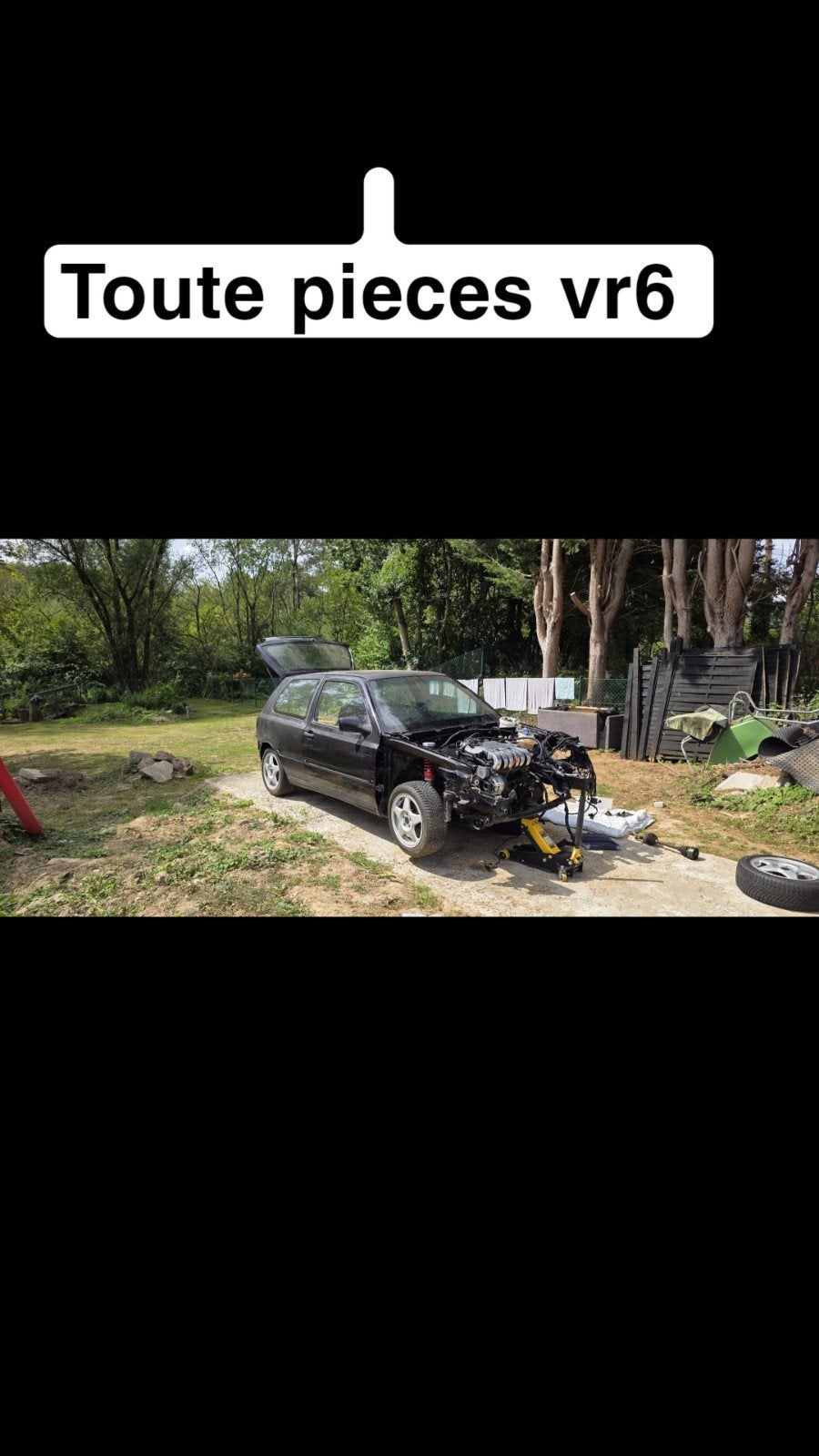 ALLE ONDERDELEN VR6, Auto's, Bedrijf, Te koop