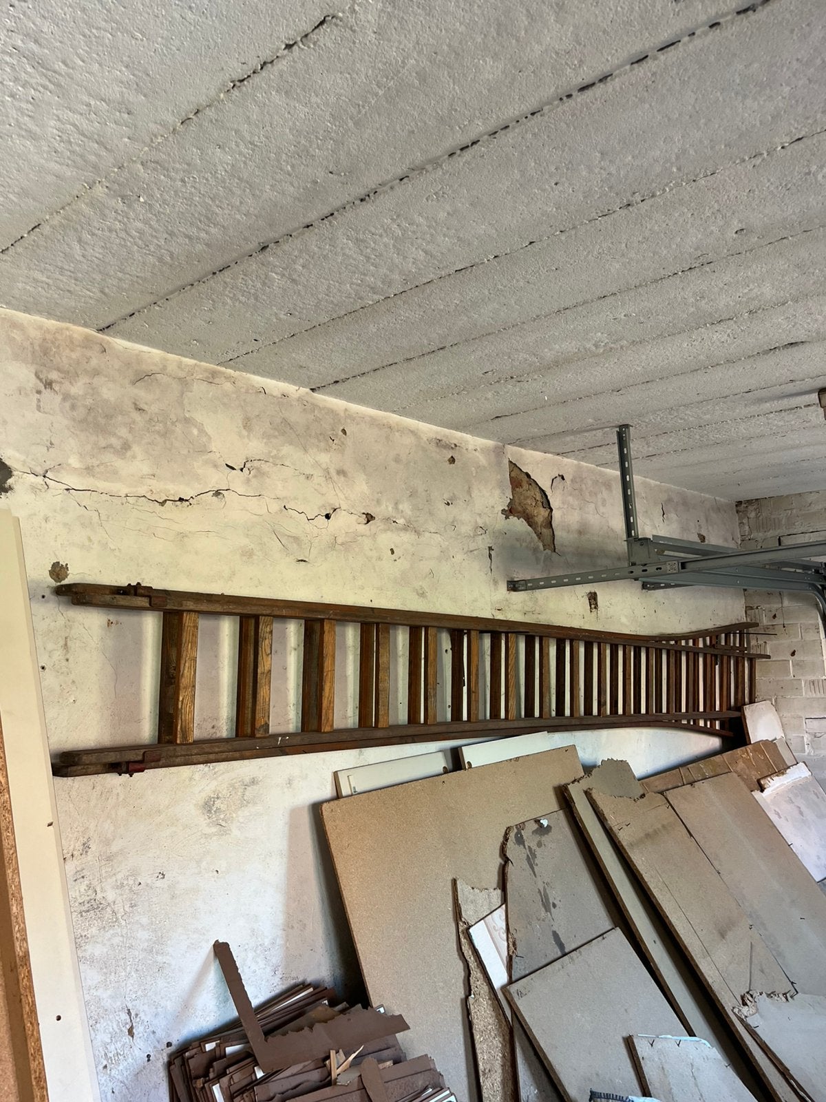 Houten ladder, Doe-het-zelf en Bouw, Ladders en Trappen, Ophalen, Gebruikt, Ladder, 2 tot 4 meter