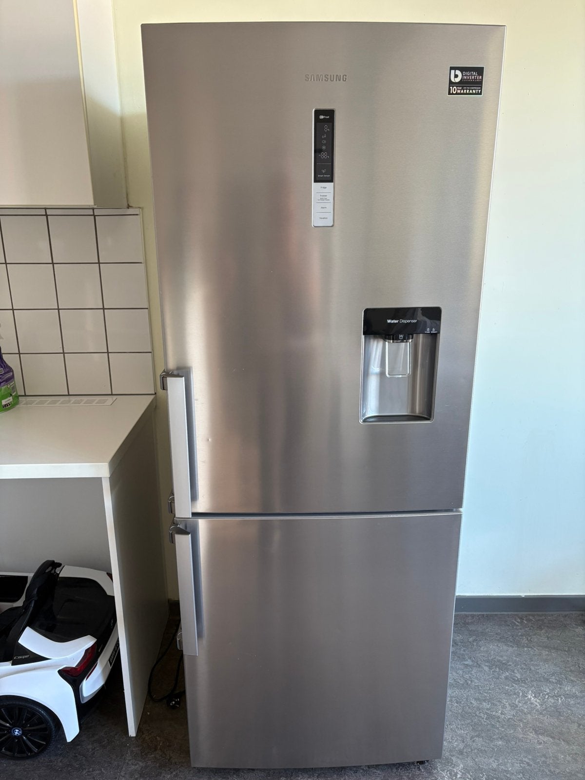 Koelkast Samsung, Elektronische apparatuur, Koelkasten en IJskasten, Gebruikt, Met vriesvak, 200 liter of meer, 160 cm of meer