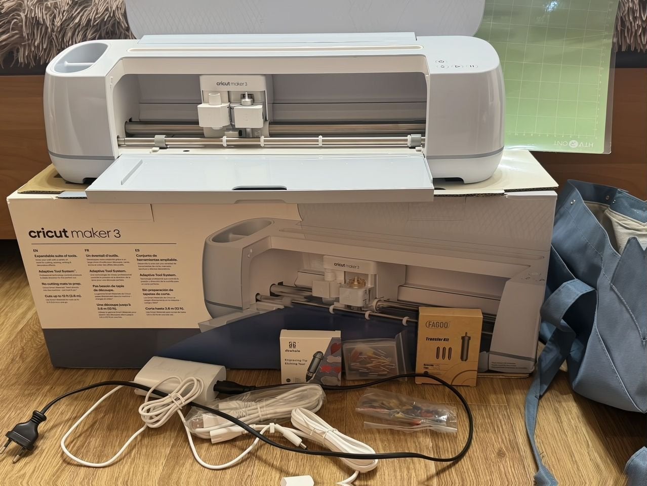Cricut Maker 3 quasi neuve – complète avec accessoires, Hobby en Vrije tijd, Ophalen of Verzenden, Zo goed als nieuw