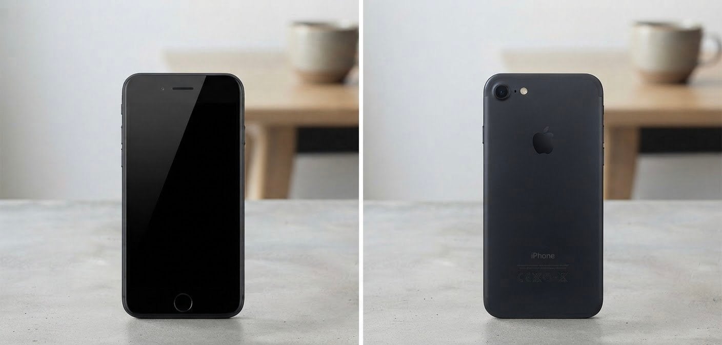 iPhone 7 – Nieuwstaat! 100% batterij, Telecommunicatie, Ophalen, Zwart, 32 GB, Zo goed als nieuw