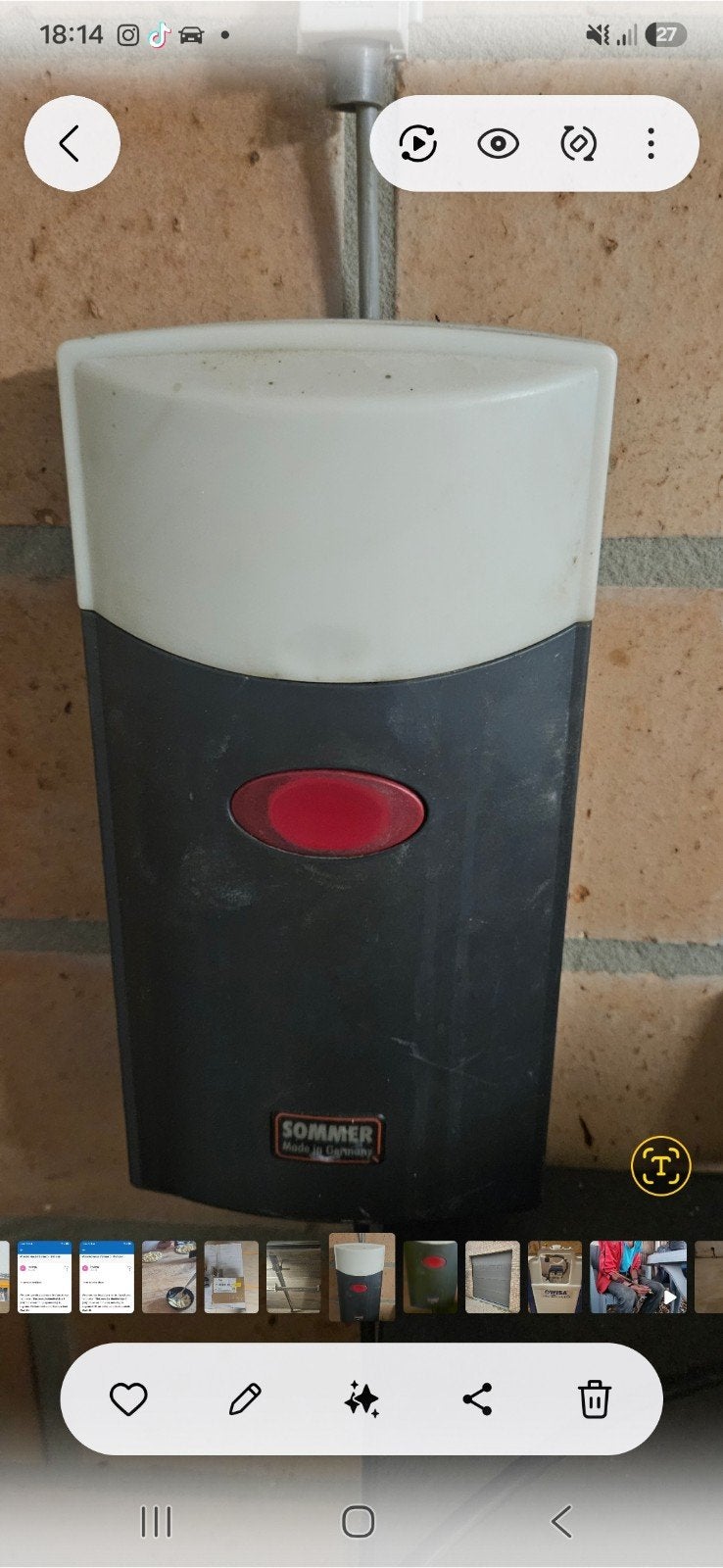 garage port tekoop, Ophalen