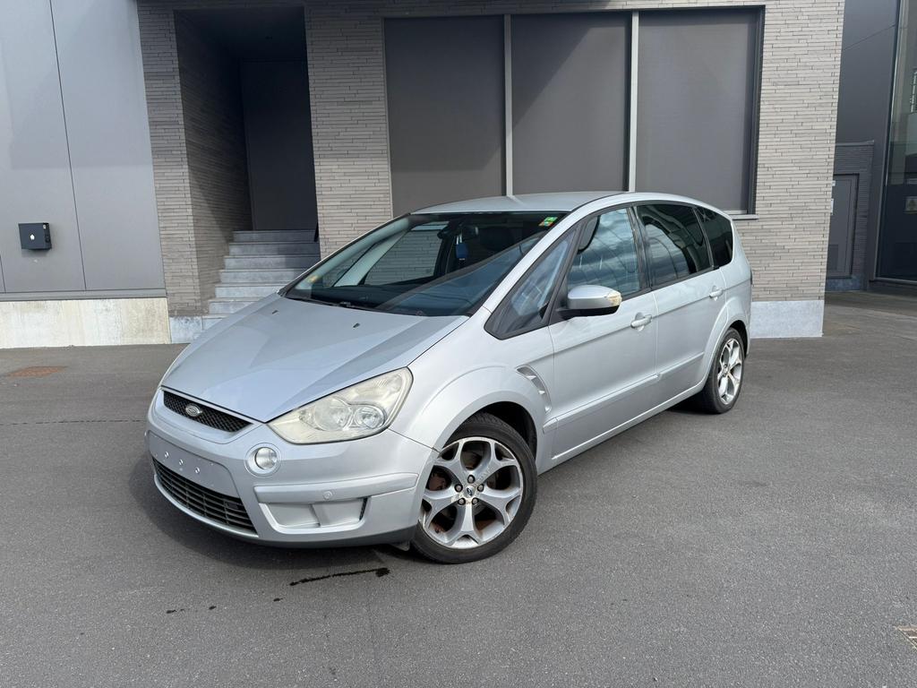 Ford S-Max  | 168 000 km | Excellent état !, Autos, Ford, Cuir, Argent ou Gris, 4 portes, Entreprise