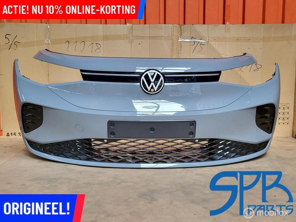 ORIGINELE NIEUWE VOORBUMPER VW ID4 ID5 GTX LA7C 6x PDC CAM, Neuf, VOLKSWAGEN, Volkswagen