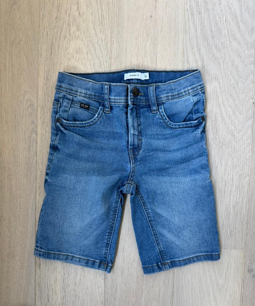 Name It korte jeans - maat 140 - zeer goede staat!, Kinderen en Baby's, Kinderkleding | Maat 140, Ophalen of Verzenden, Zo goed als nieuw