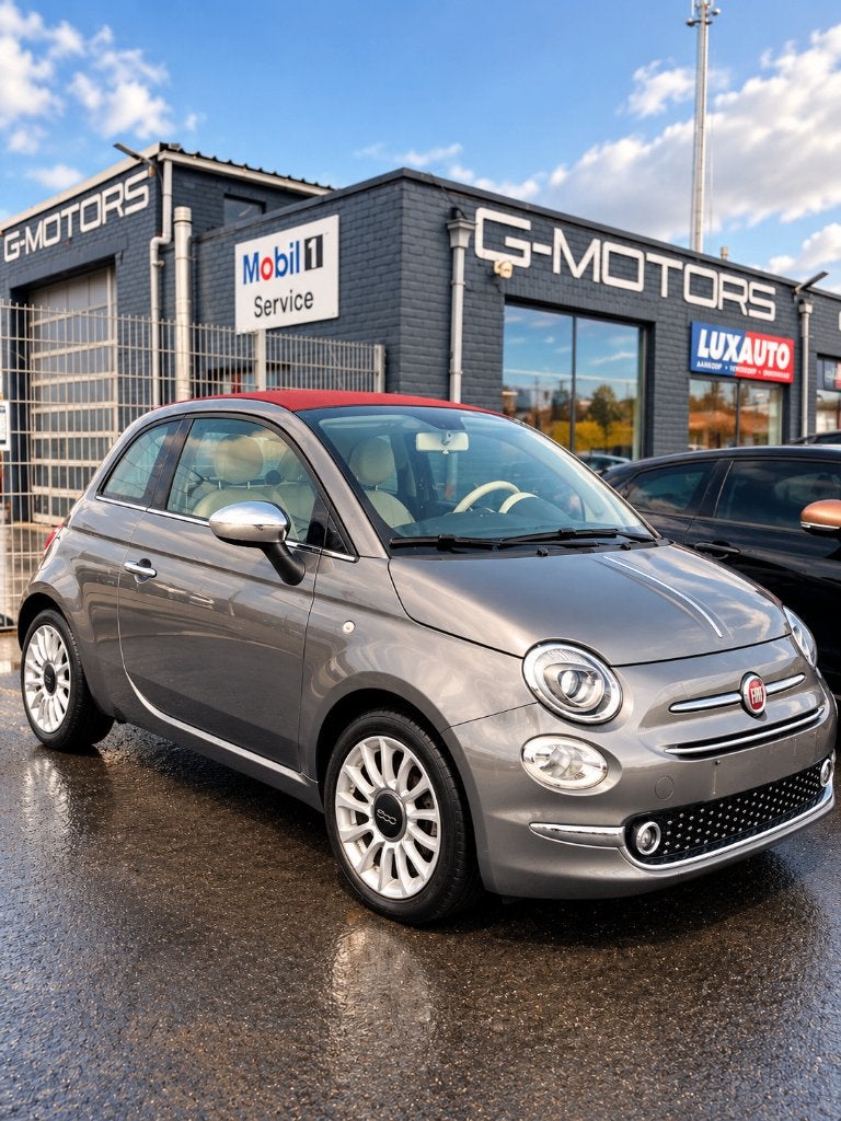 fiat 500 c cabrio, Auto's, Voorwielaandrijving, 4 zetels, Stof, Euro 6
