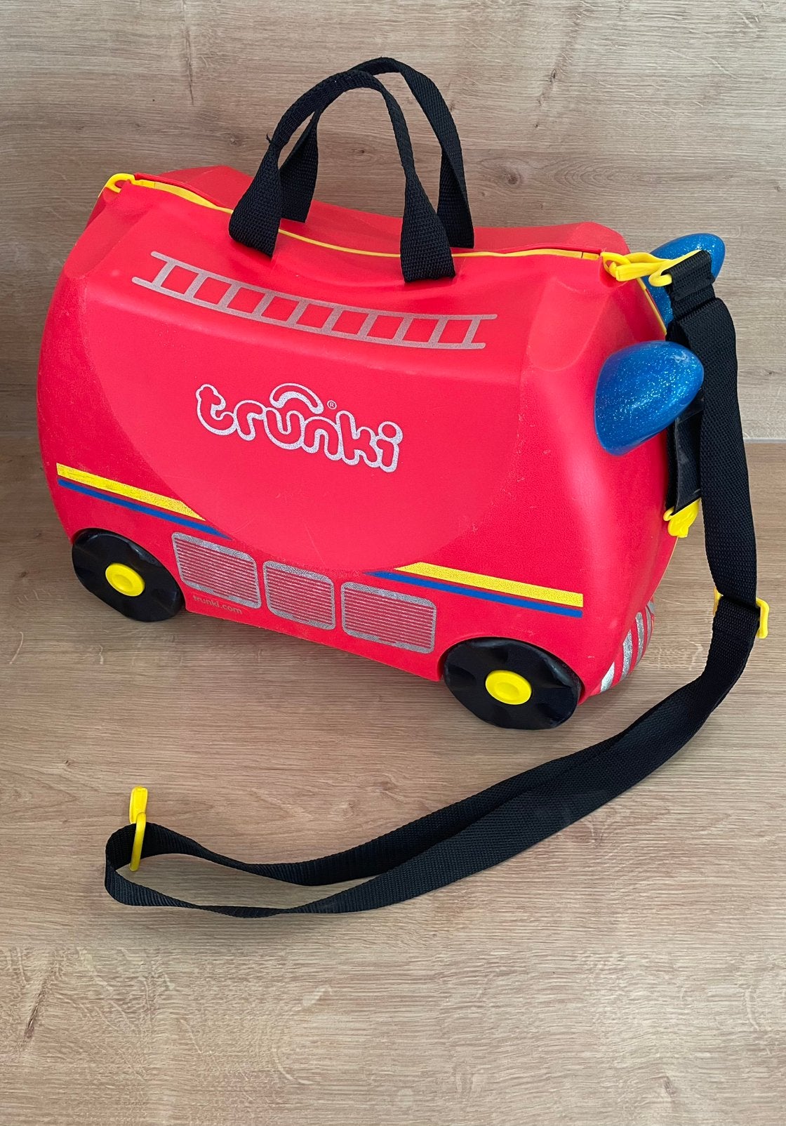 Valise Trunki pour enfants Fire Brigade (Frank), Bijoux, Sacs & Beauté, Valises, Utilisé, Enlèvement