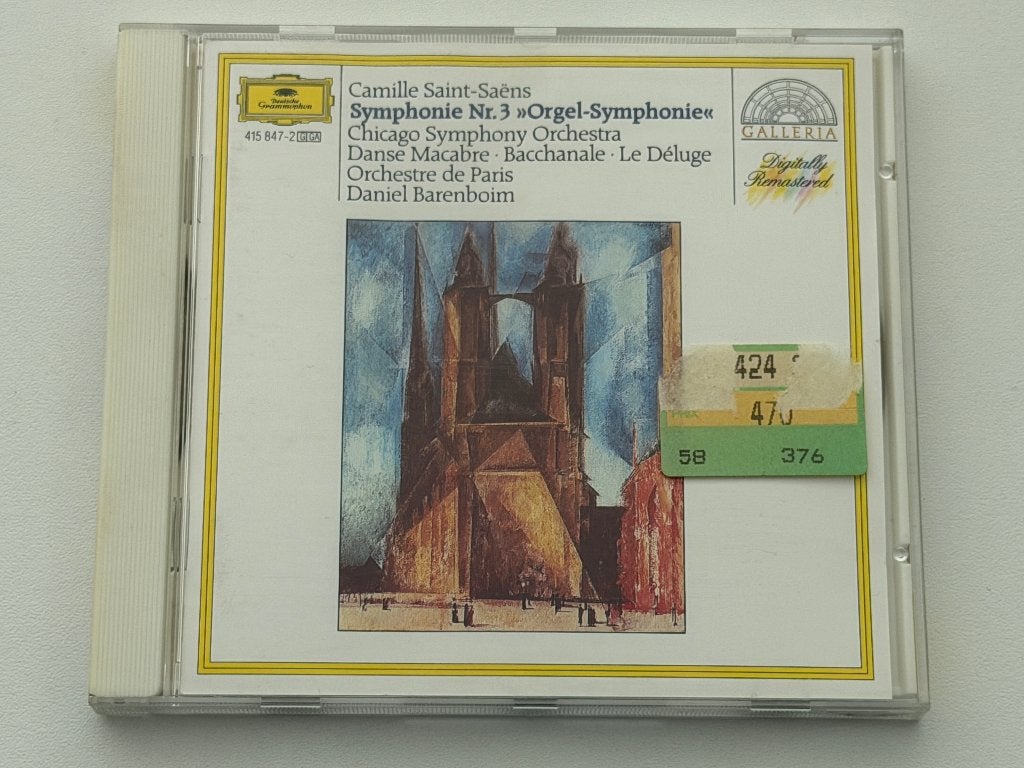 Camille Saint-Saëns – Symphonie Nr.3 Orgel-Symphonie ..., Enlèvement ou Envoi, Utilisé